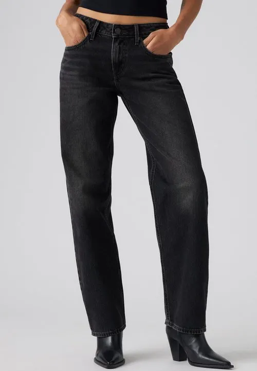LOW STRAIGHT - Jeans straight leg - tech storm