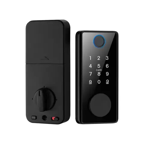 Cerrojo Inteligente Ds01 H-Pw-T, Negro