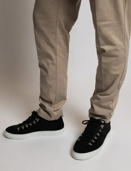 M. Marostica Low Sneakers Black Suede