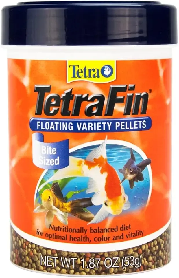 Tetra Goldfish Variety Pellets, Balanced Diet, 1.87 Ounce