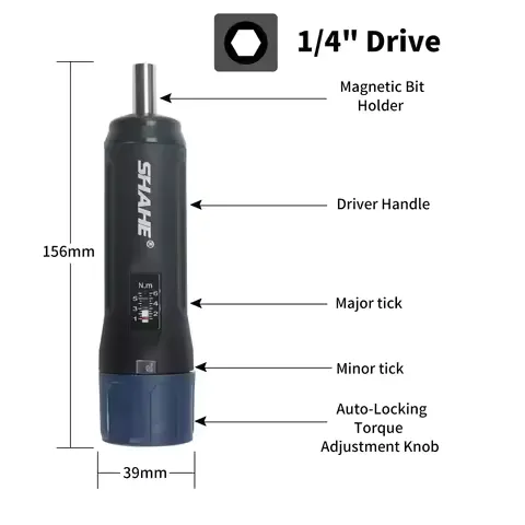 SHAHE ZSQ Preset Torque Screwdriver Adjustable Torque Wrench High Quality Wrench Hand Tools