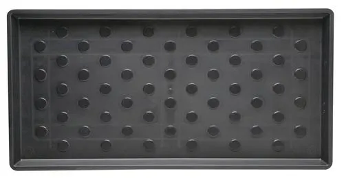 Black 14" x 28" Utility Boot Tray