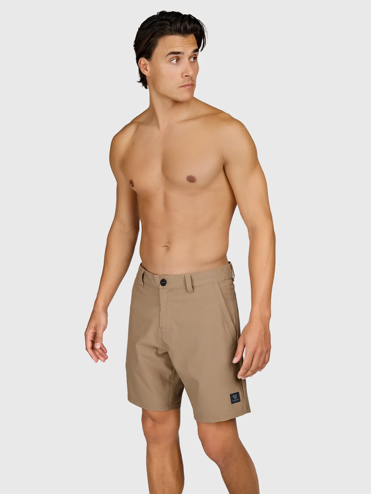 Marret Men Hybrid Shorts | Shitake