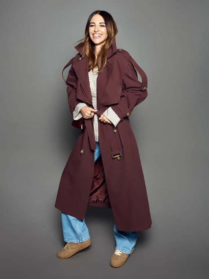 Imperméable à ceinture Paula Echevarría