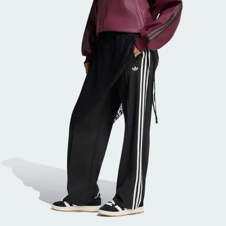 2IN1 FIREBIRD LOOSE TRACK PANTS WITH LACE SKIRT