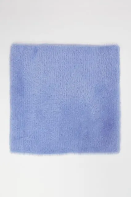 Kids ronde sjaal rib furry