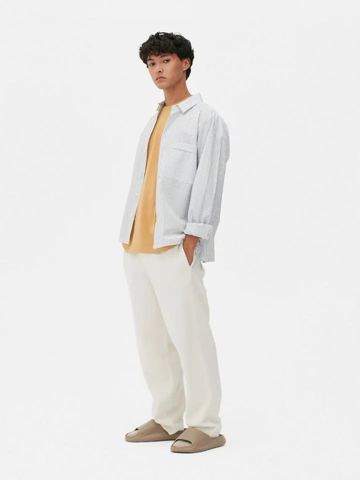 Bas de jogging droit Heavyweight Essential