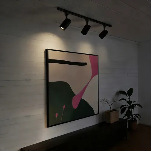 Patriot Lighting® Zoha Matte Black Integrated LED Track Lighting Head