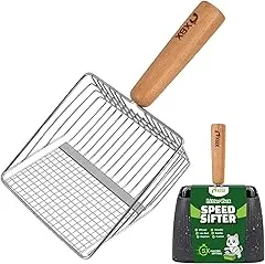 XBX Cat Litter Scoop with Holder, Heavy D…