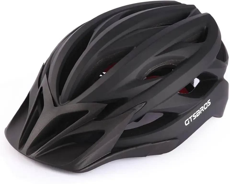 Bike Helmet with Visor for Women and Men – Lightweight Bicycle Helmet for Mountain Biking and City Riding