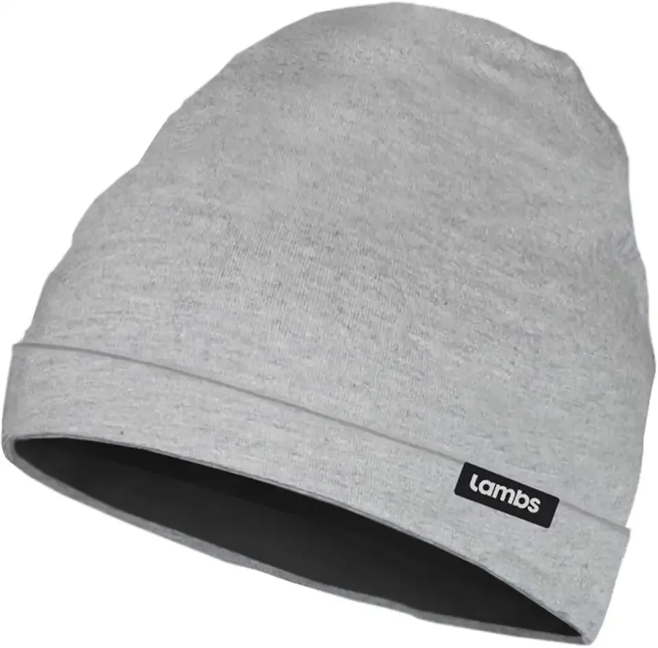 EMF-Proof Lighweight Beanie - Wavestopper™ Silver Technology - Blocks 99% of Radiation from WiFi, 5G, Smartphone, Bluetooth Indoor and Sleeping - Hat E M F Protection - Grey, Unisize, Unisex