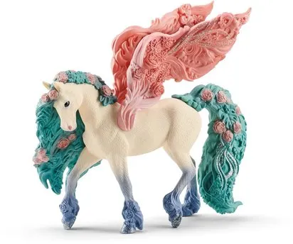 FIGURINE PEGASE AUX FLEURS SCHLEICH Ref : 41005118