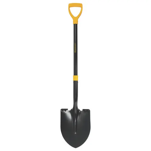 Yardworks® Fiberglass D-Handle Round Point Transfer Shovel