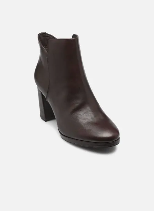 Lage enkellaarsjes 25352-45 dames bruin