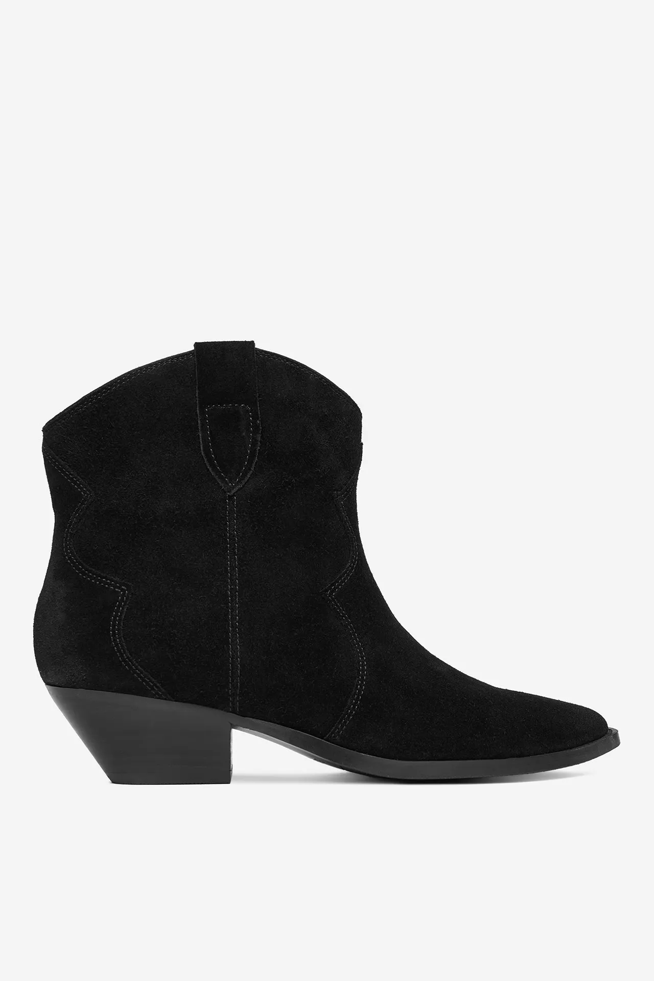 Kovbojská obuv Černá