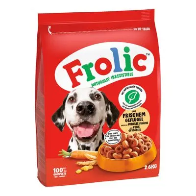 Frolic volaille, légumes, riz pour chien