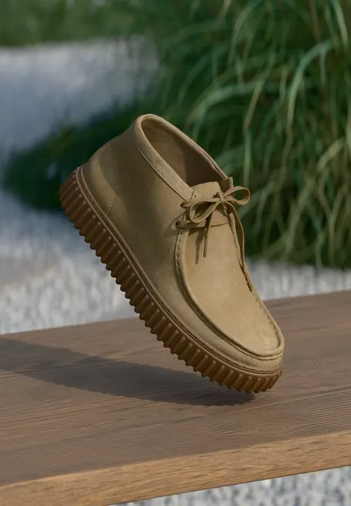 TORHILL HI - Casual snøresko - dark sand