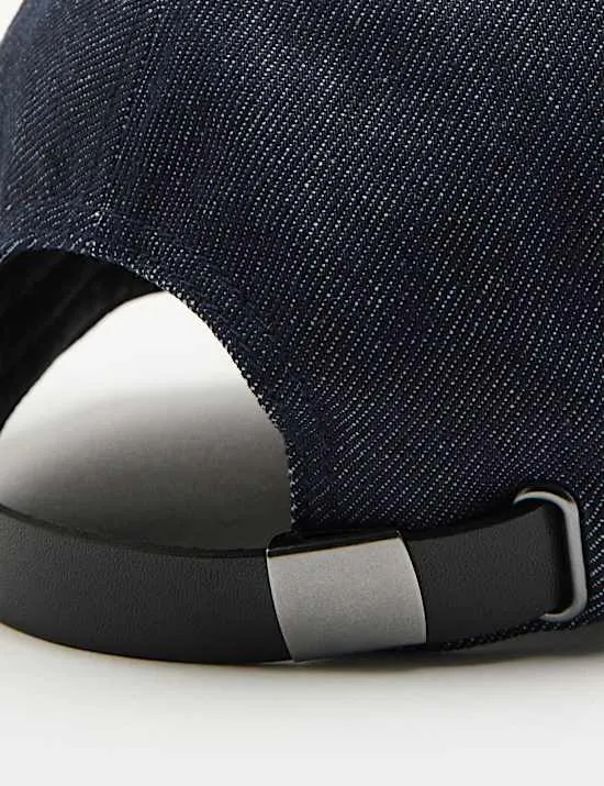 Denim-Baseballmütze