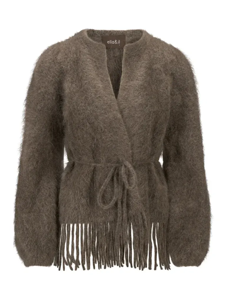 Fidele Chunky Cardigan - Brun