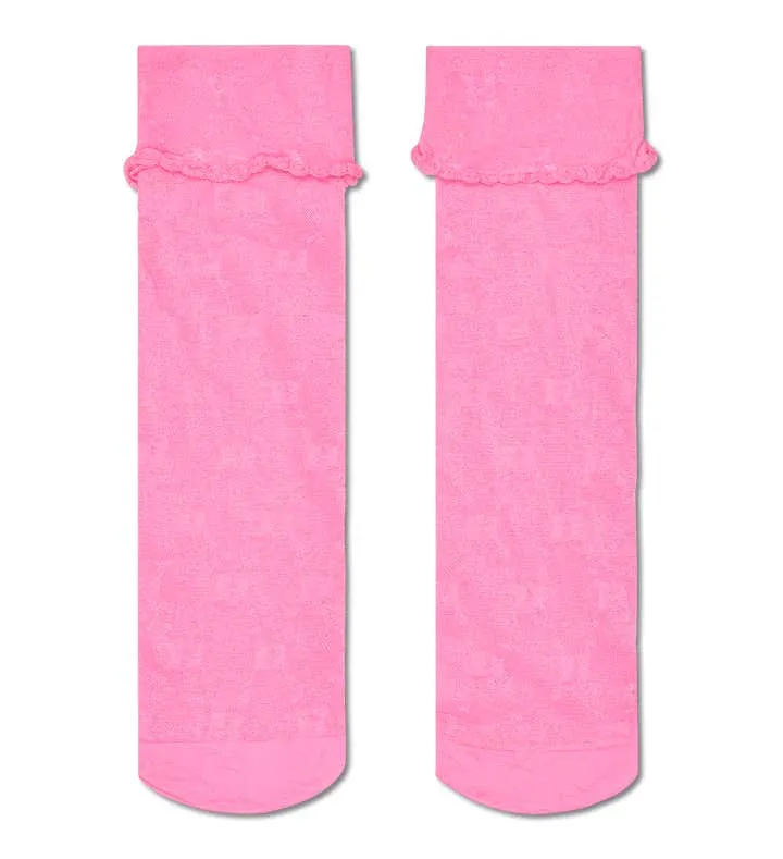 H Monogram Mini Crew Sock