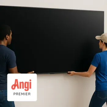 Angi Premier - 2-Pro TV Mounting Service with In-wall Wire Concealment