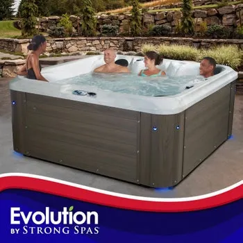 Evolution by Strong Spas Highlands 75-jet, 6 or 7-person Acrylic Spa
