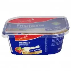 Jeden Tag Frischkäse der Sahnige