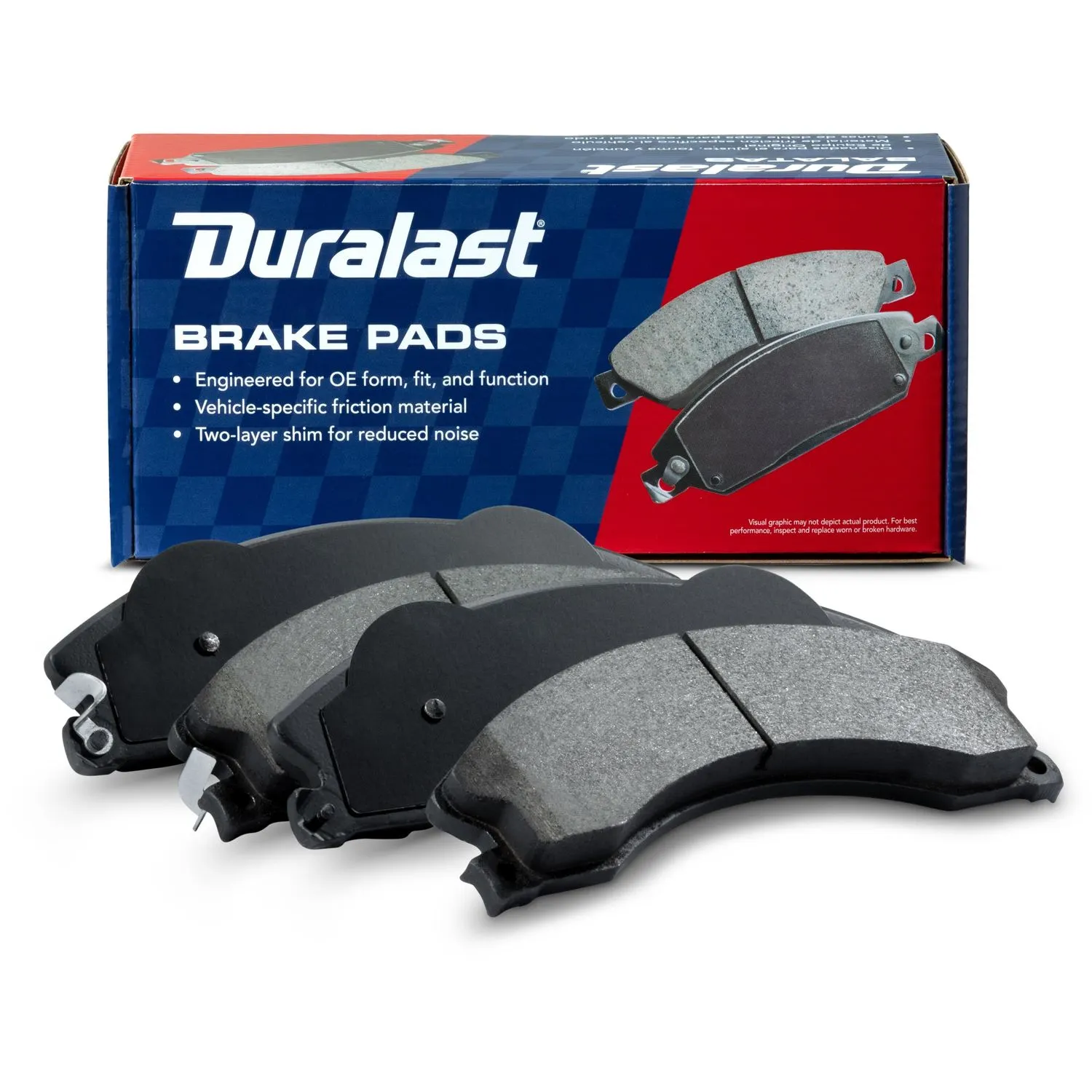 Duralast Ceramic Brake Pads MKD1411