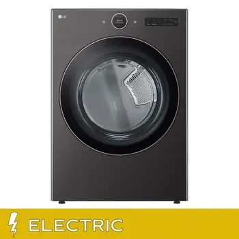 LG 7.4 cu. ft. Capacity Energy Star Smart ELECTRIC Dryer with AI Sensor Dry and Turbosteam