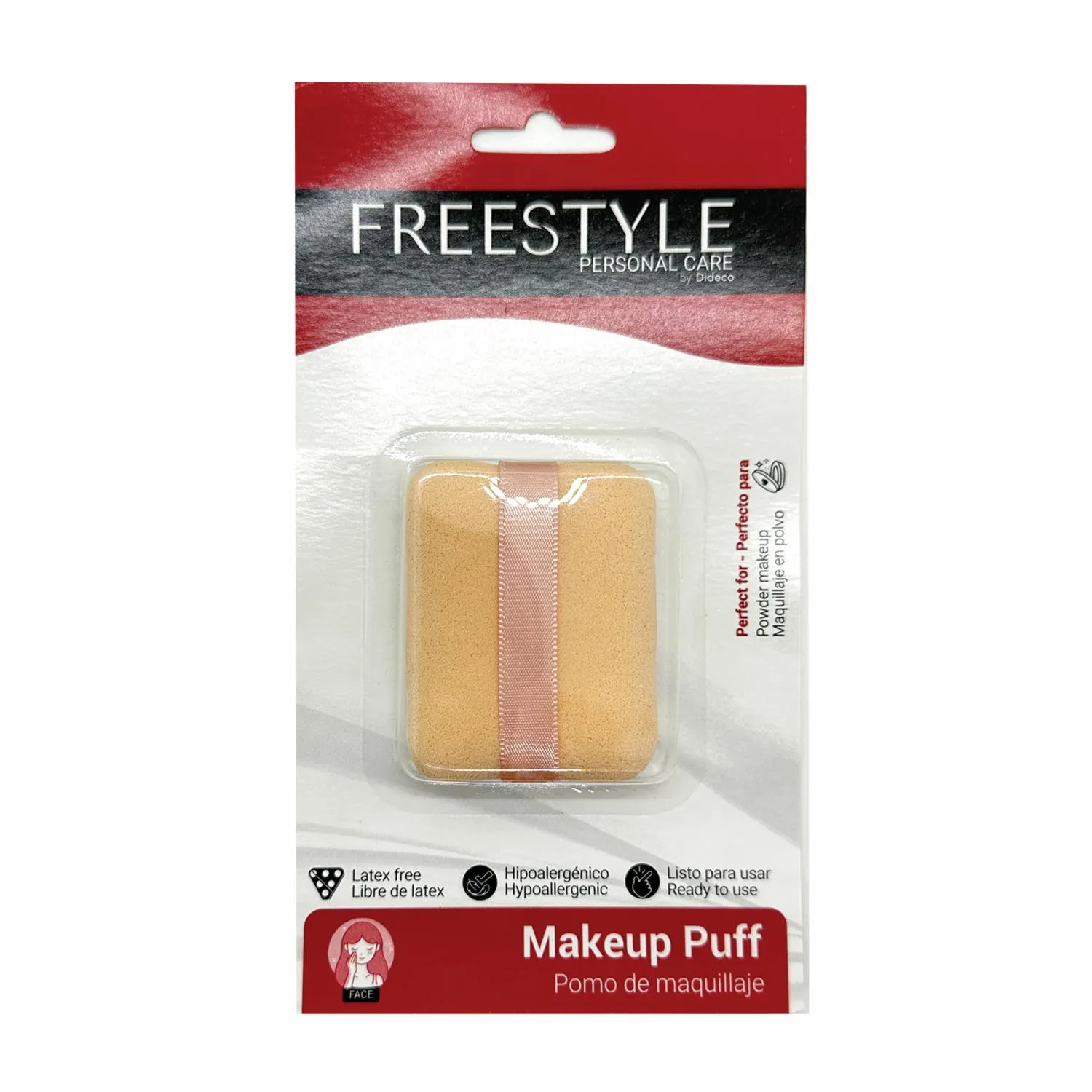 Pomo Facial Con Estuche FREESTYLE Paquete Contiene 1 Unidad