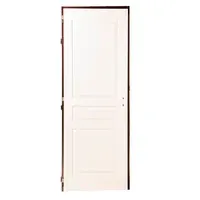 Puerta de interior placa Europa blanca 70 x 200 x 10 cm izquierda