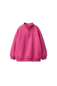 RUBBERISED HEART INTERLOCK SWEATSHIRT