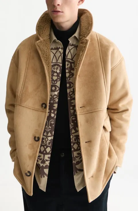 Faux Shearling Jacket