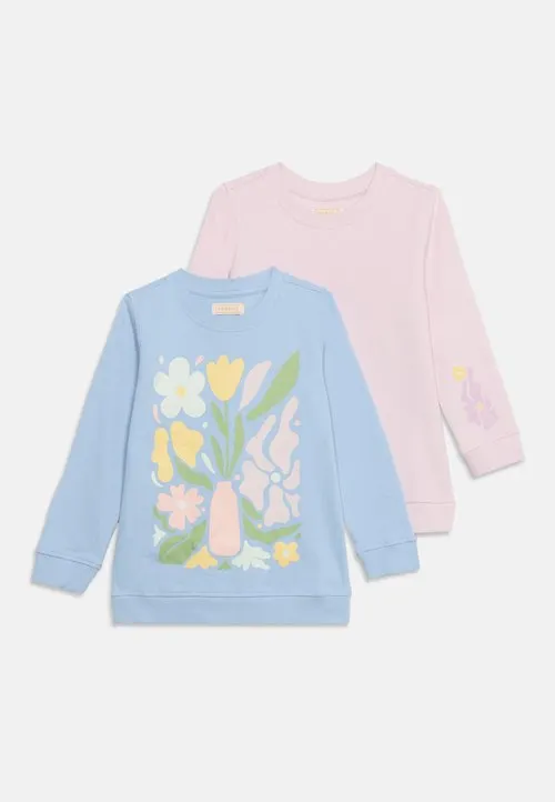 2 PACK - Sweatshirt - blue/lilac