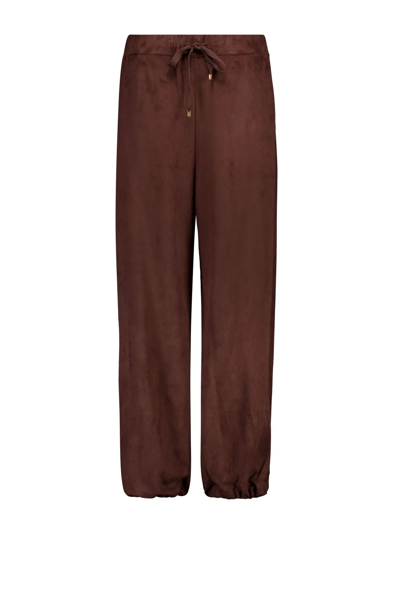 Balloon broek | Bruin | Suèdine