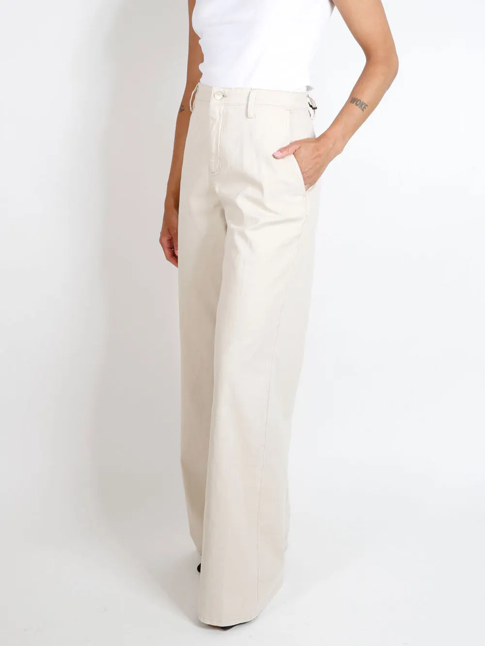 WIDE TROUSER COLORED COMFORT