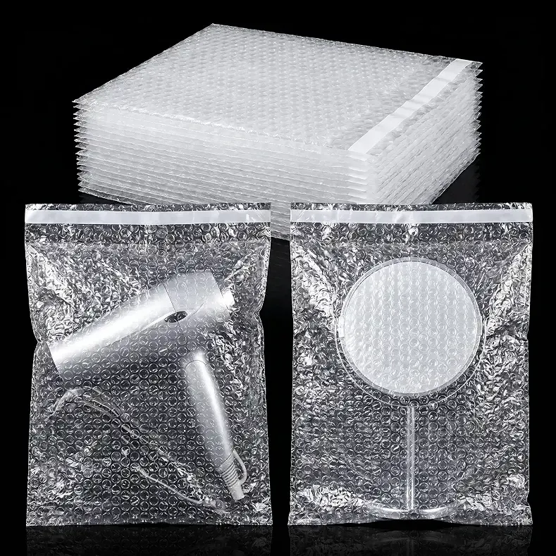 Frienda 150 Pcs Self Adhesive Bubble Bags Packing Pouches, 12" X 12"