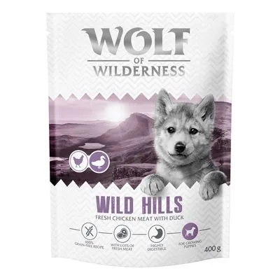 Wolf of Wilderness Junior "Wild Hills" canard - sans céréales
