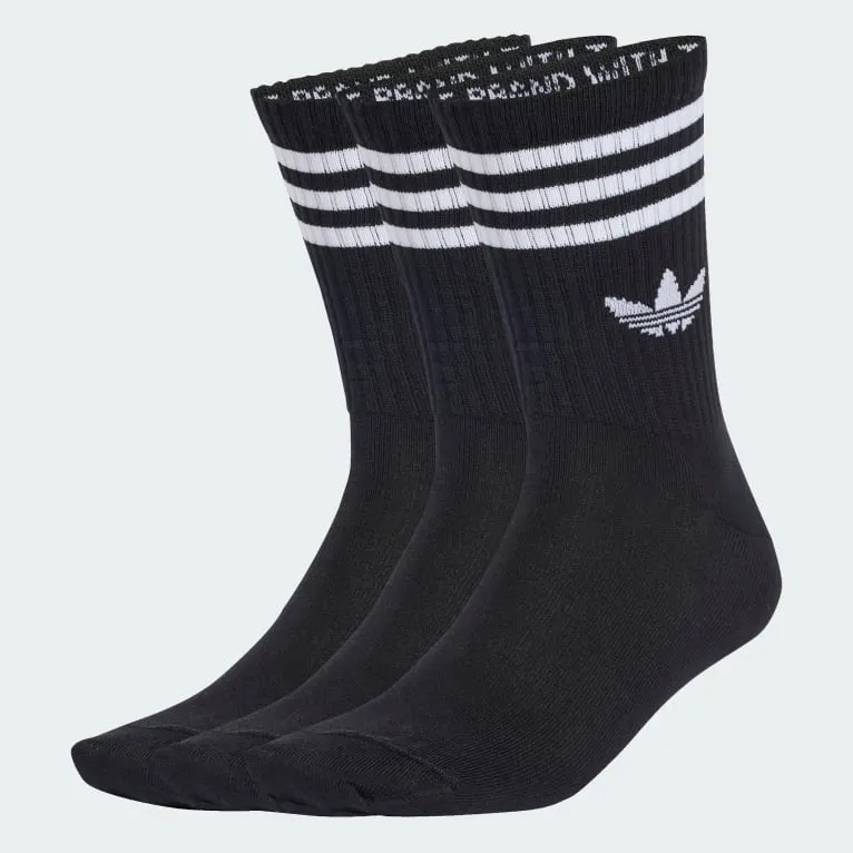3-Stripes Crew Socks 3 Pairs