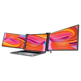 Kogan XPRESSO 15.6" Full HD Pro Dual Screen Tri-Fold Portable Monitor for 15.6" - 17.3" Laptops (1920 x 1080)