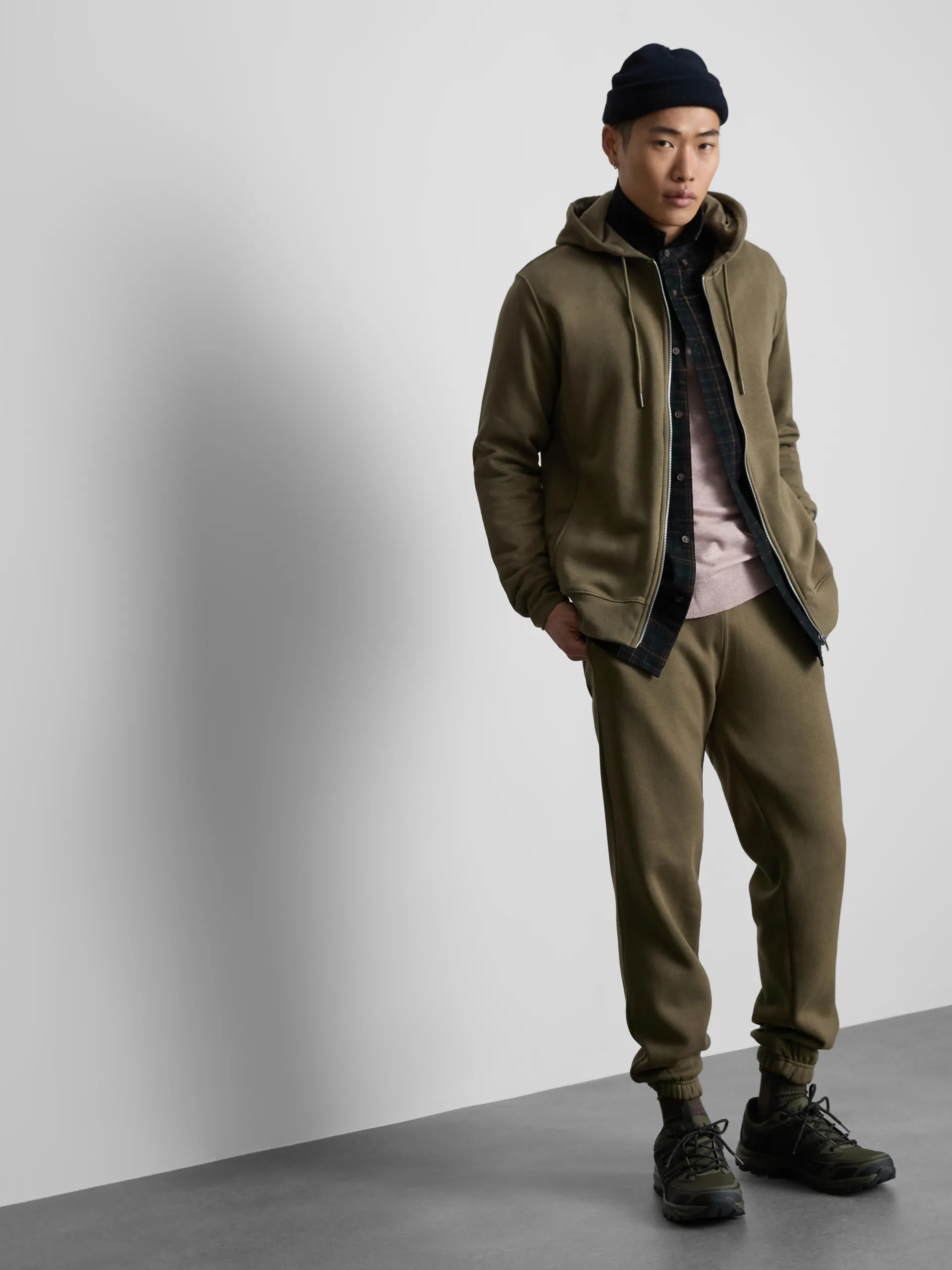 Sweat à capuche zippé Essential