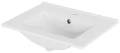 Plan vasque céramique "Aruna" L. 61 x P. 46,5 x H. 17 cm