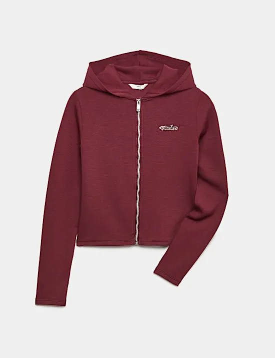 Sporty Zip Through Hoodie (6-16 Yrs)