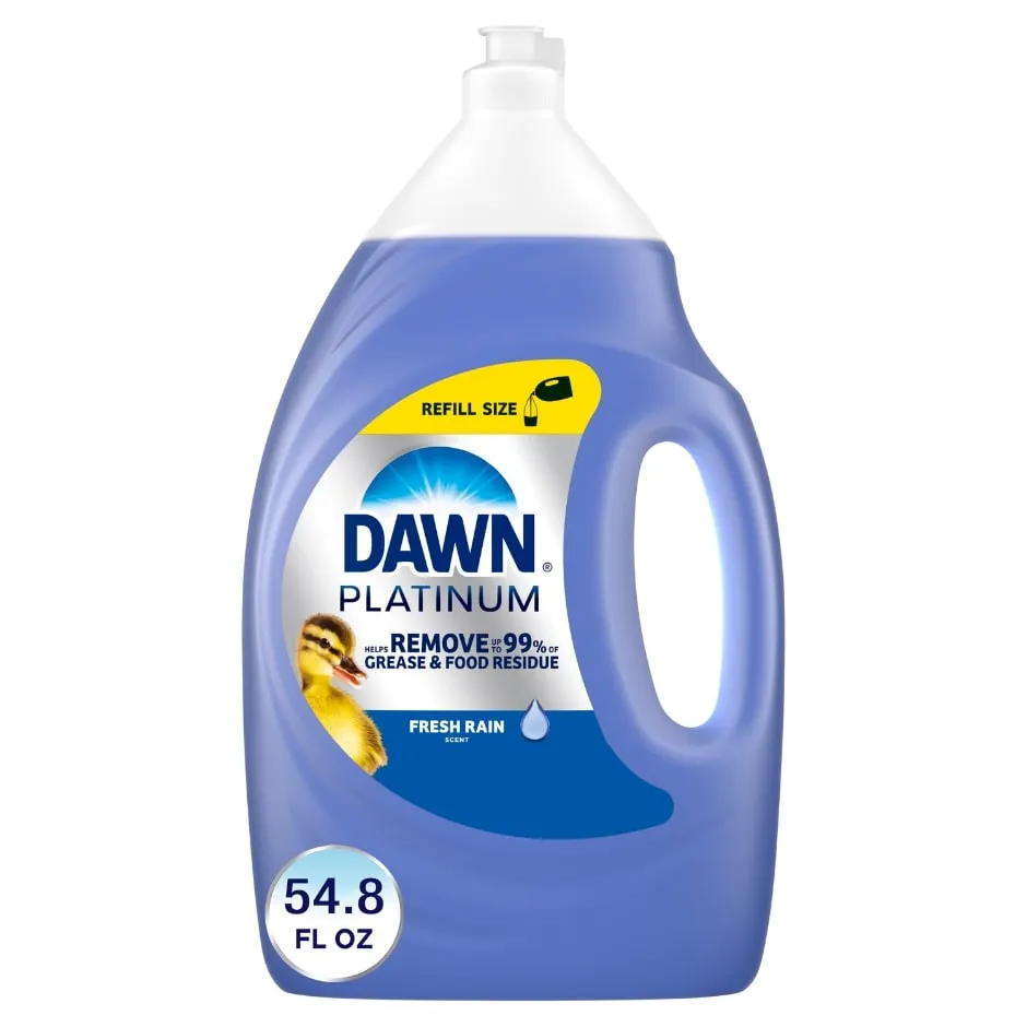 Dawn Platinum Liquid Dish Ultra Refresh Rain 51.5fo