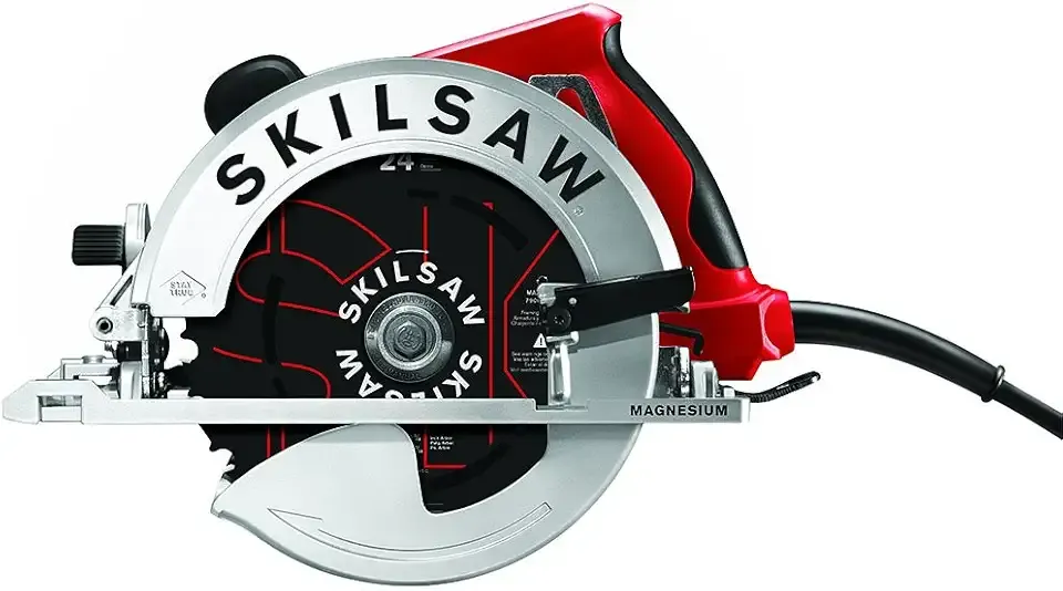 SKIL 15 Amp 7-1/4 Inch Magnesium Left Blade Sidewinder Circular Saw Skilsaw - SPT67M8-01