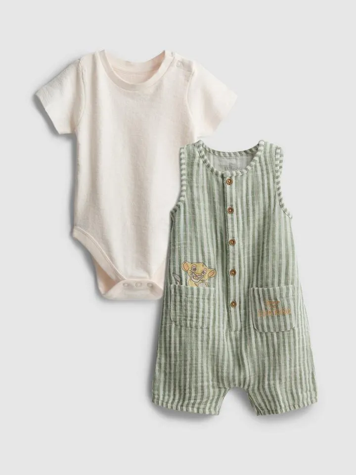 0–24 mois | Ensemble body et barboteuse Disney Le Roi Lion