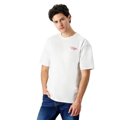 Playera Hummo Hombre Estampado En Espalda Copa De Vino