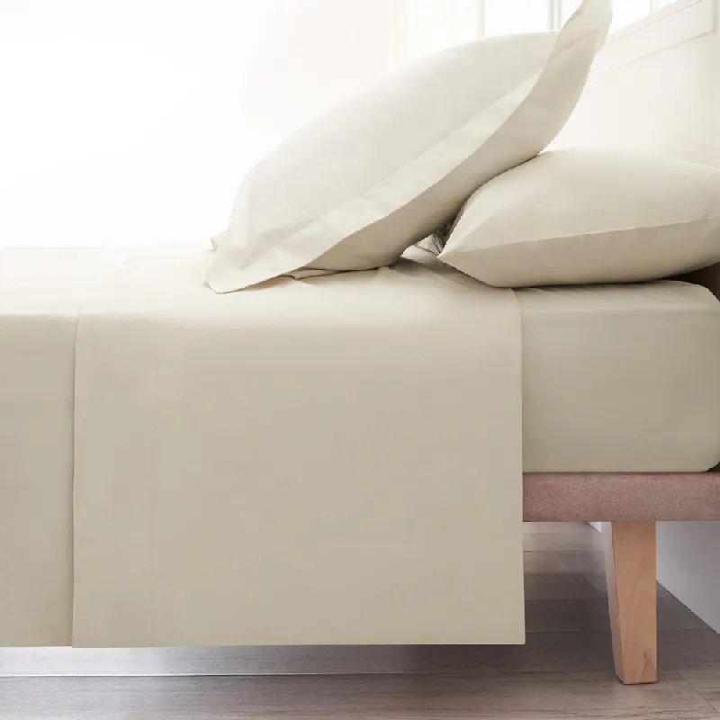 Sábana Encimera Algodón - Basic marfil