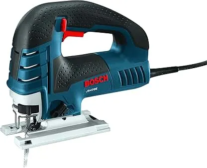 BOSCH Top-Handle Jig Saw 7.0 Amp, 3,100 SPM, 45 Deg…