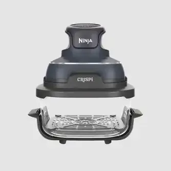 Ninja Crispi 4-in-1 Portable Glass Air Fryer Cyberspace